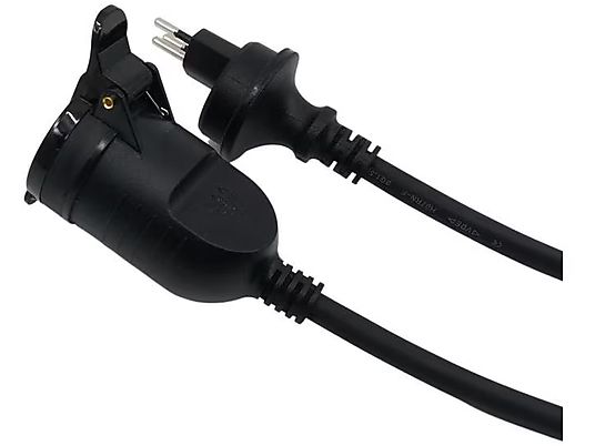 ELBRO T13/T13, 10 m - Câble de rallonge (Noir)
