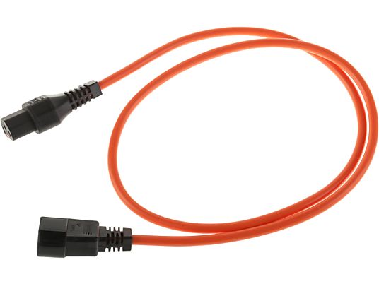 IEC LOCK 1 m C13-C14 - Câble d'appareil (Orange)