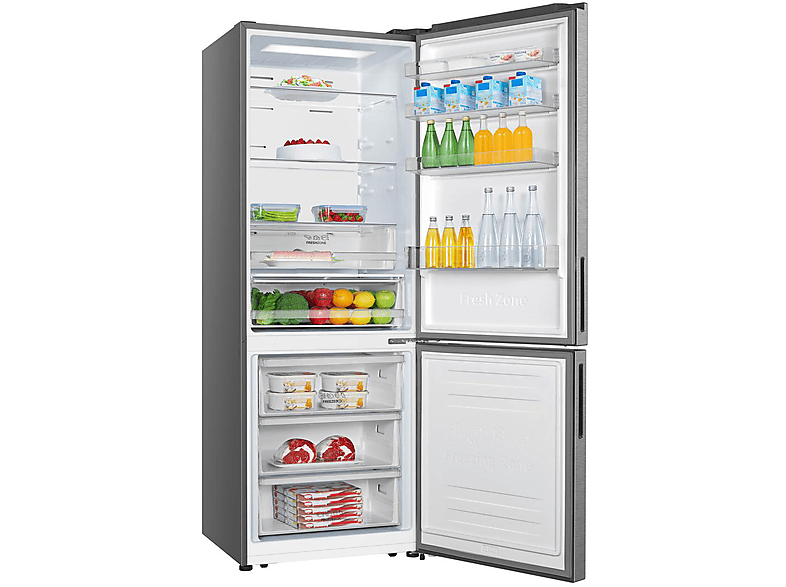 Thumbnail - GORENJE NRK720CAXL4 Kühlgefrierkombination (C, 495 l, 2013 mm hoch, Grau)