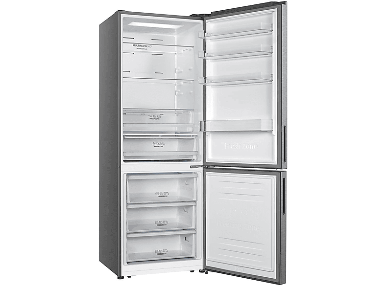 Thumbnail - GORENJE NRK720CAXL4 Kühlgefrierkombination (C, 495 l, 2013 mm hoch, Grau)