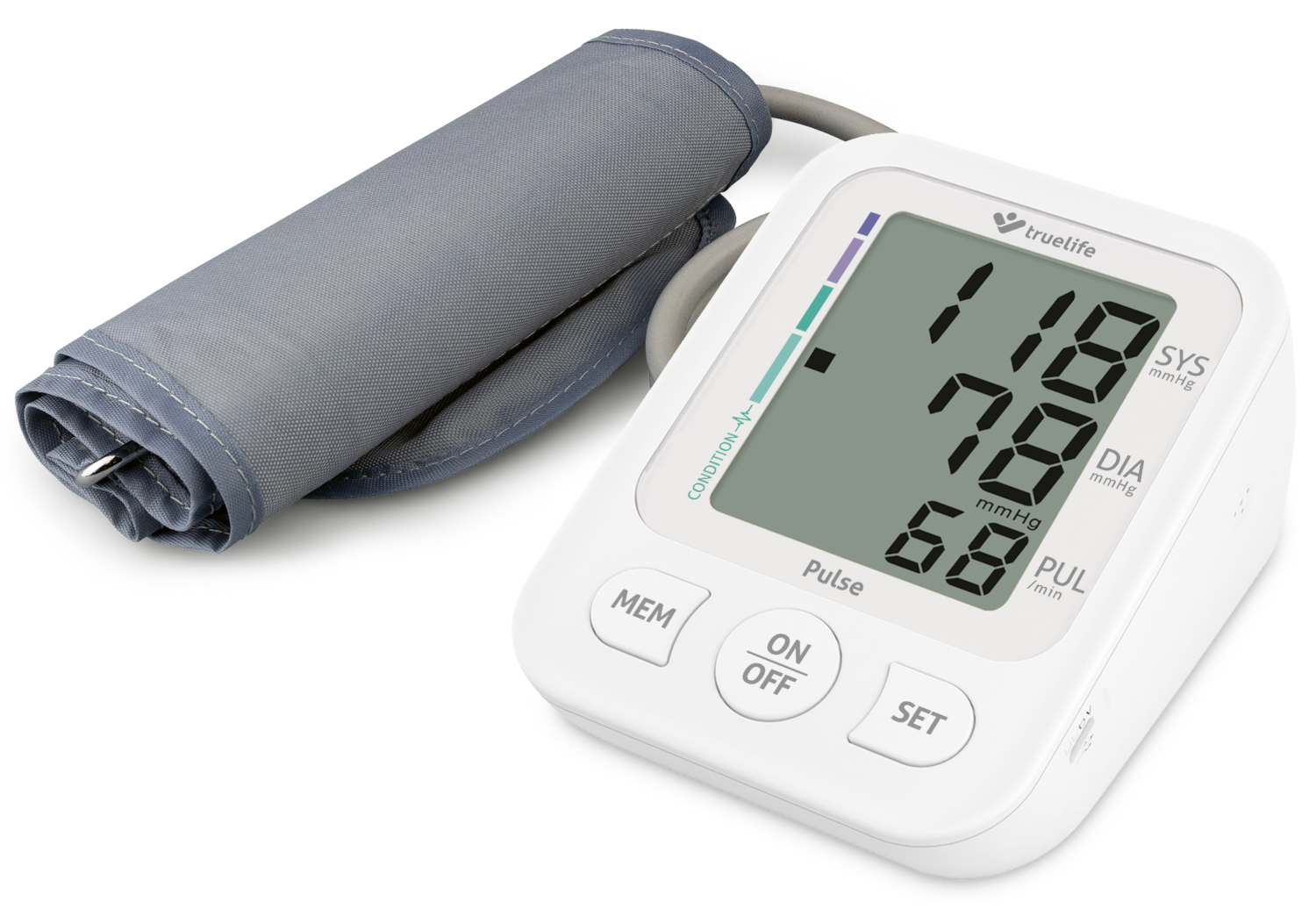 TRUELIFE TLPULSE Pulse Digitális Vérnyomásmérő