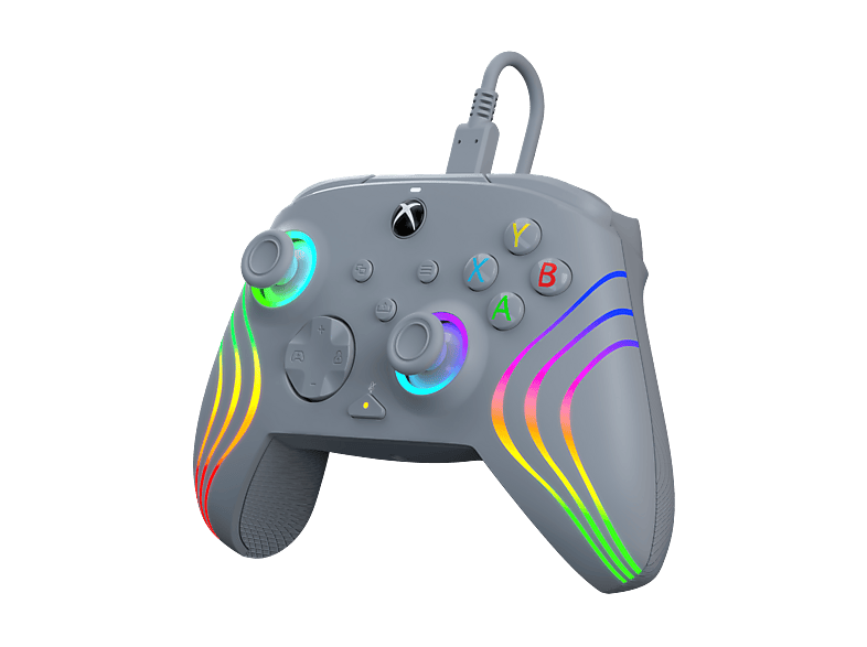 Thumbnail - PDP LLC Afterglow™ Wave Kabelgebundener Grey Gaming Controller für PC, Xbox Series X, S, One