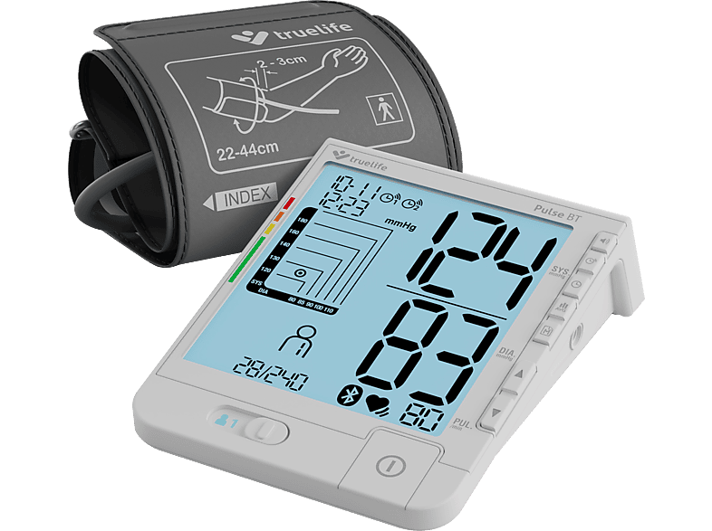 TRUELIFE TLPBT Pulse BT Digitális Vérnyomásmérő, okostelefonalkalmazással