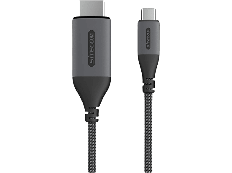 Sitecom Videokabel Pro Usb-c Naar Hdmi 2.0 1.8 M 4k Zwart (ca-1001)