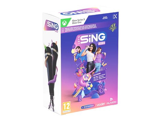 Let's Sing 2024 Versione internazionale (+2 mics) - Xbox Series X - Tedesco, Francese, Italiano