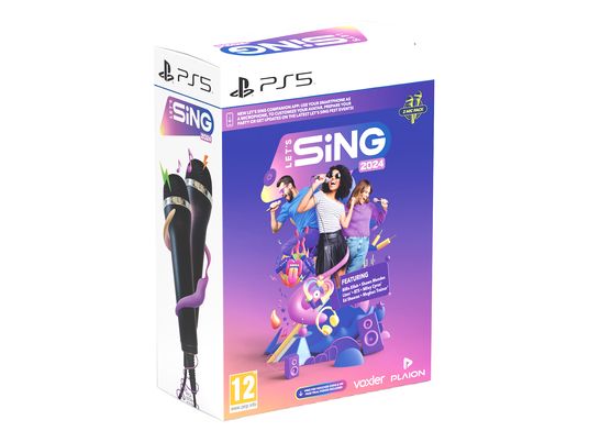 Let's Sing 2024 Versione internazionale (+2 mics) - PlayStation 5 - Tedesco, Francese, Italiano
