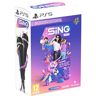 Let's Sing 2024 Versione internazionale (+2 mics) - PlayStation 5 - Tedesco, Francese, Italiano
