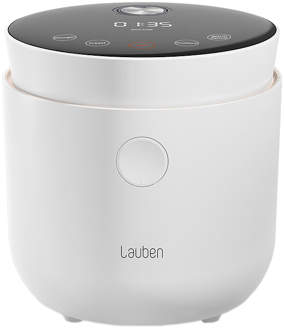 LAUBEN LBNRCD1500WT Low Sugar Rice Cooker 1500WT Rizsfőző, fehér