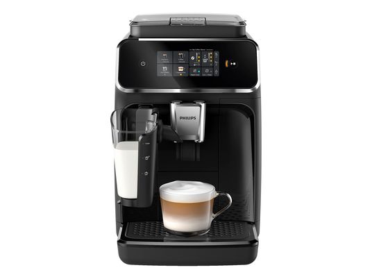 PHILIPS EP2331/10 Latte Go 4 - Kaffeevollautomat (Klavierlack-Schwarz)