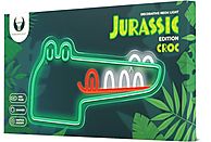 Neon FOREVER TF1 LED Jurassic Krokodyl Zielony FLNJ03