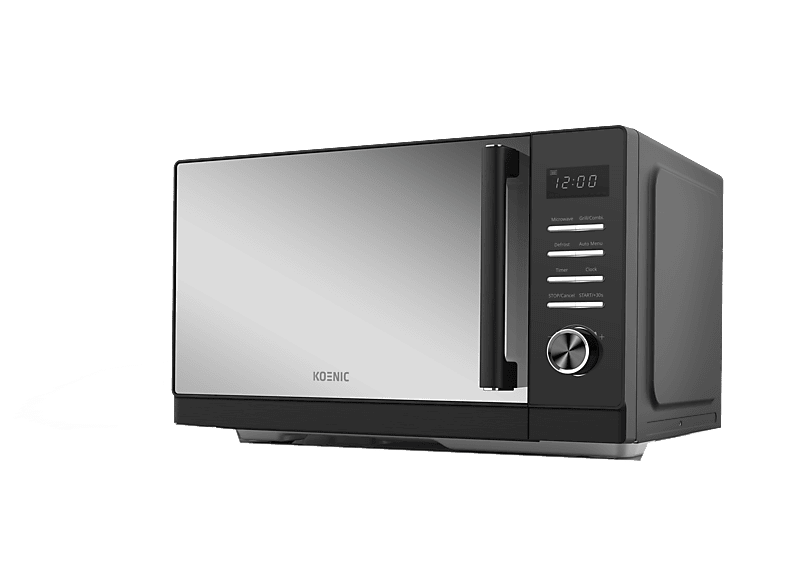 Koenic KMWG 2322 Mikrowelle (900 Watt, Freistehend, 23 l, Schwarz)