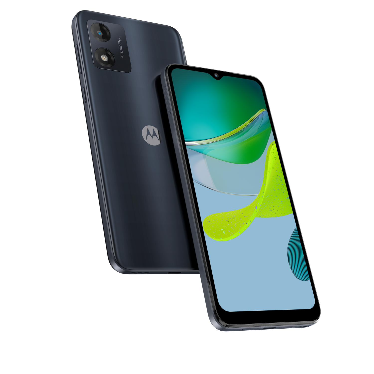 Móvil - Motorola E13, Cosmic Black, 128 GB, 8 GB RAM, 6.5" HD+, Unisoc T606, 5000 mAh, Android™ 13, NFC