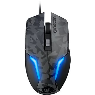 Ratón gaming - Nacon PCGM-105URBAN, Con cable, USB, 800 a 2400 DPI, Urban Camo