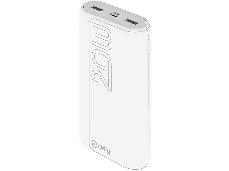 Caricabatteria Celly Powerbank 20000 Evowh