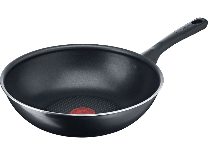 Tefal B 55819 Day By Day Wok-Pfanne (Aluminium, passend für alle Herdarten außer Induktion, 28 cm)