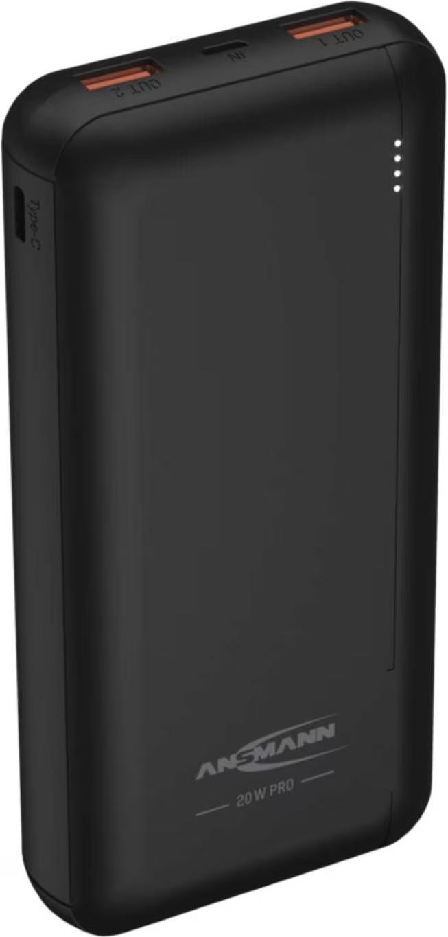 ANSMANN PB320PD - Powerbank (Schwarz)