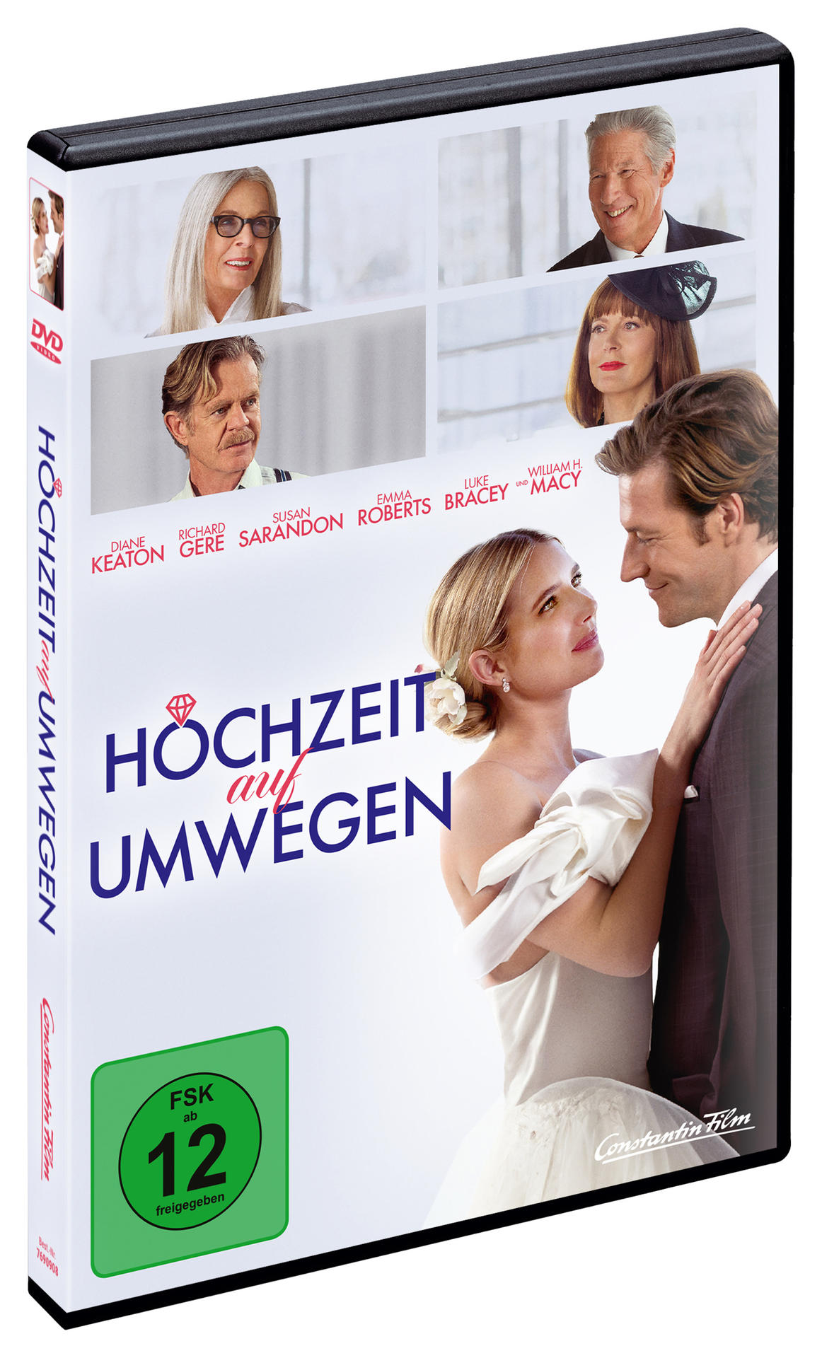 DVD-Hülle mit Filmplakat mit mehreren Schauspielern.
