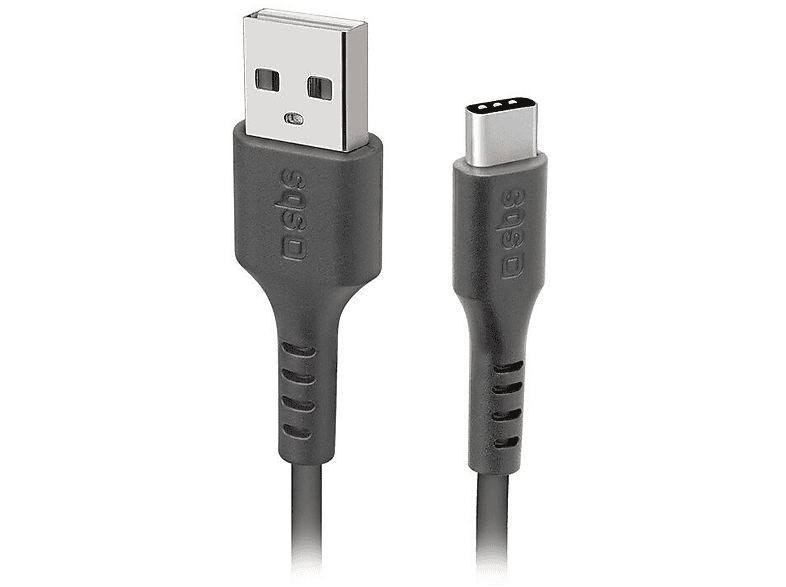 SBS TECABLEMICROC15K USB typ C V2,0 1,5m Czarny – zdjęcie 2