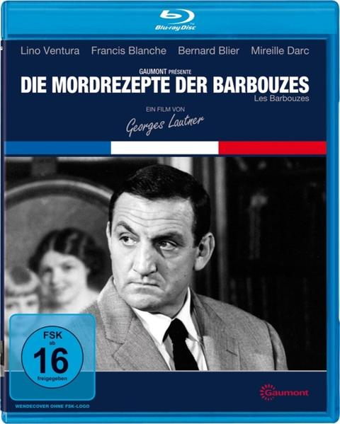 Blu-ray-Cover eines Films mit einem Mann im Anzug und anderen Personen im Hintergrund.