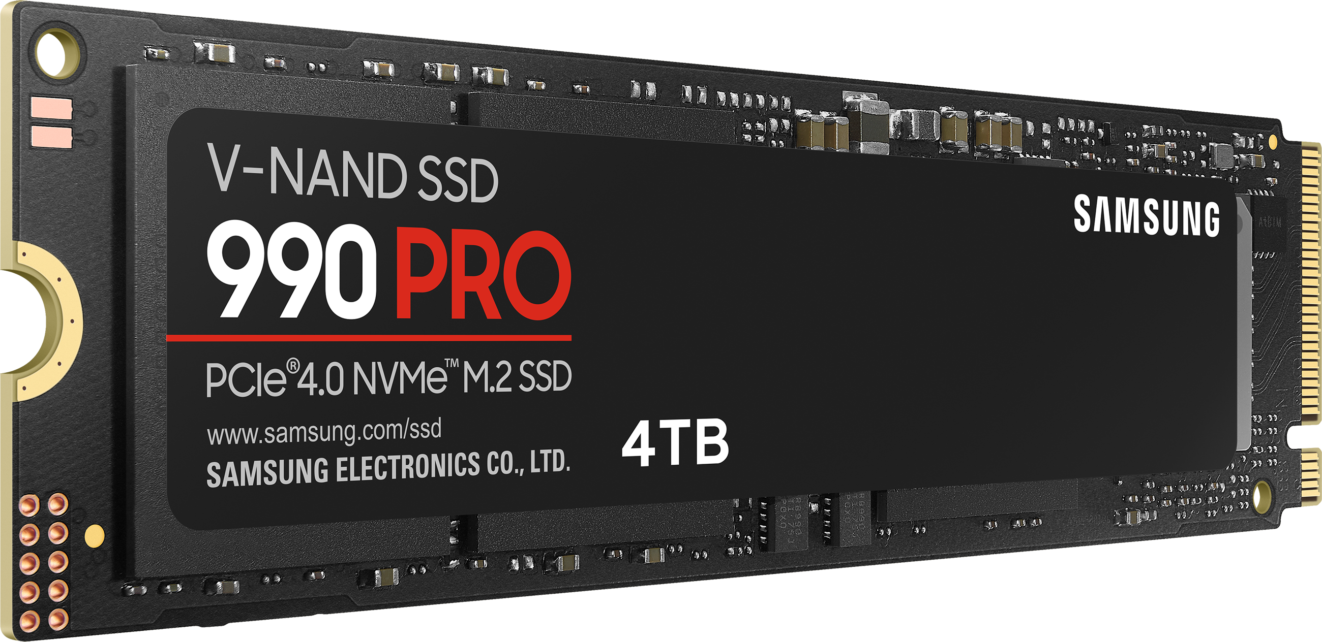 SAMSUNG 990 PRO NVMe M.2 SSD | Festplatte (SSD, 4 TB, Schwarz