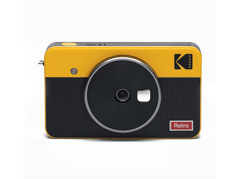 Compatta Kodak Mini Shot Combo 2 Retro Giallo