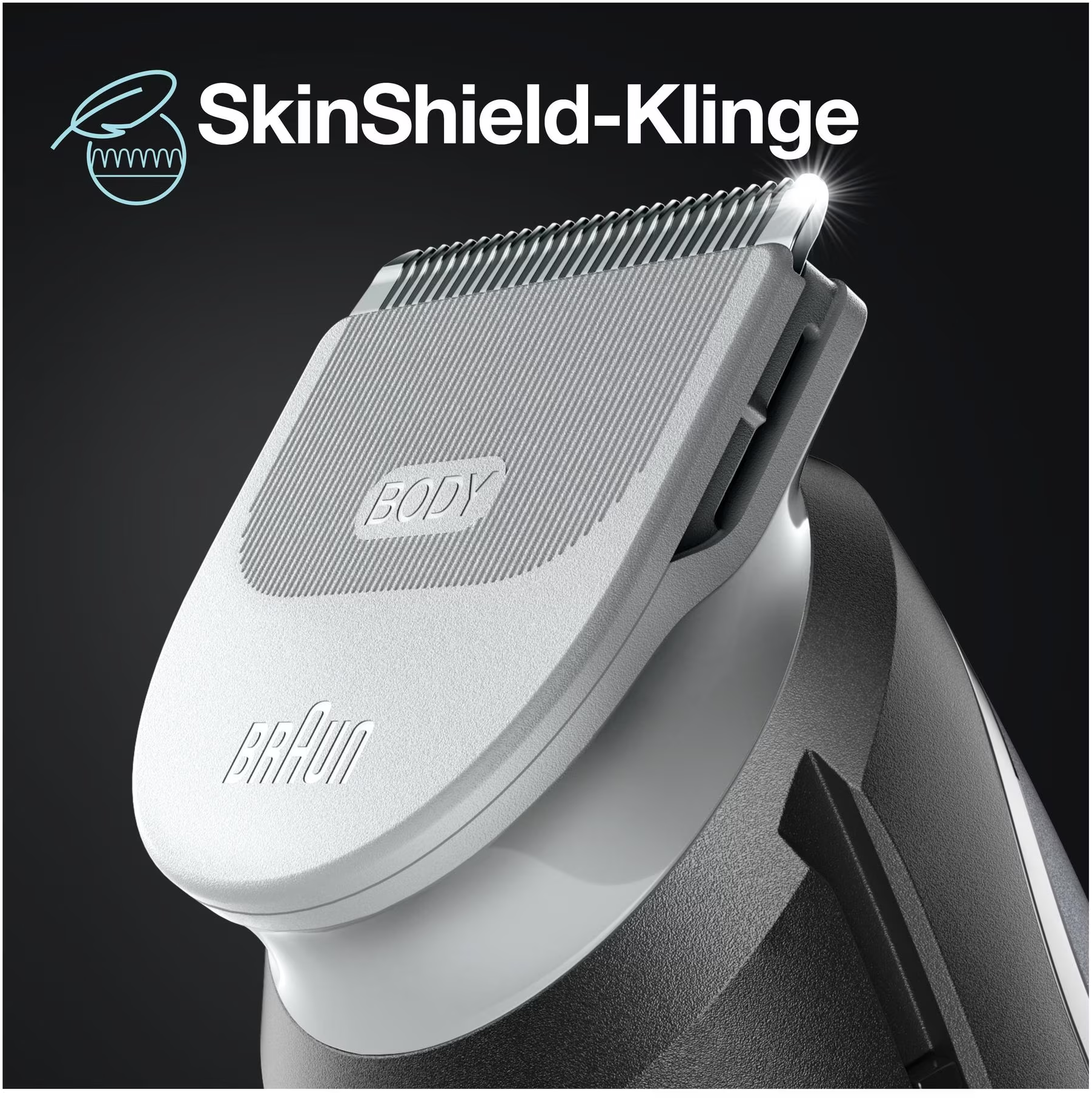 BRAUN Bodygroomer 3 BG3340 - Bodygroomer (Schwarz/Antrazit)