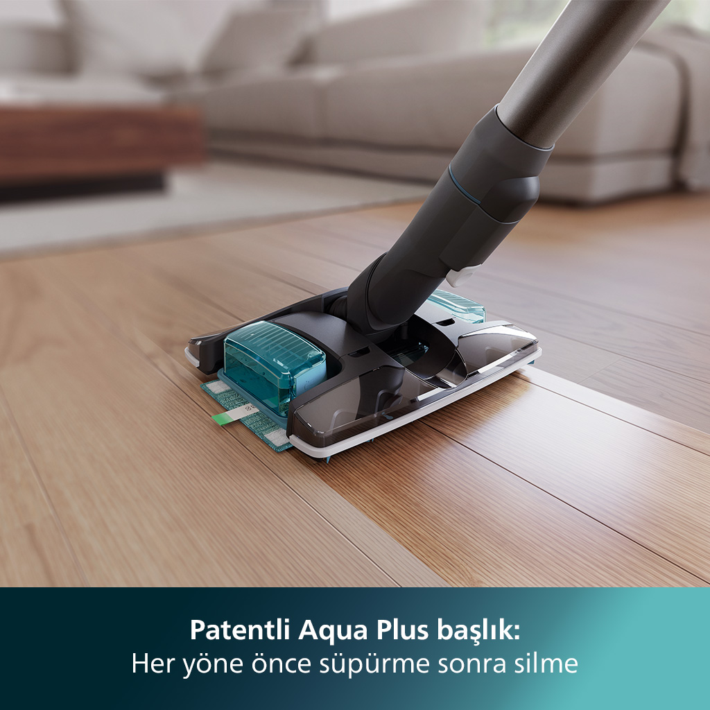 PHILIPS Aqua Plus 8000 Serisi XC8057/01 Islak Kuru Şarjlı Dikey