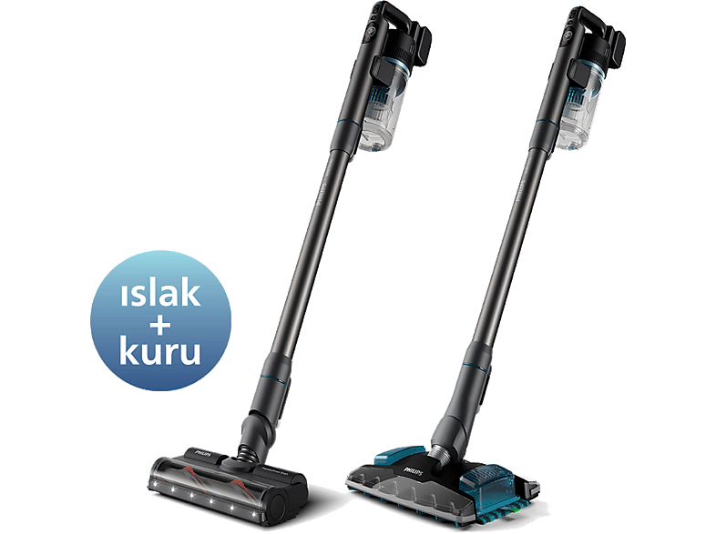 PHILIPS Aqua Plus 8000 Serisi XC8057/01 Islak Kuru Şarjlı Dikey Süpürge