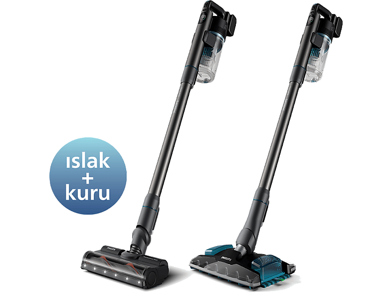 PHILIPS Aqua Plus 8000 Serisi XC8057/01 Islak Kuru Şarjlı Dikey Süpürge_0