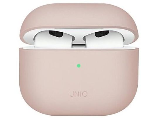 Silikonowe etui UNIQ Lino do Apple AirPods 3 Różowy