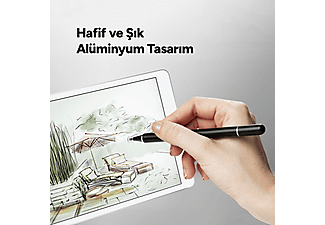 TTEC 2TP104S TouchPen S 2si1 Arada Dokunmatik Ekran Tablet Telefon Kalemi Siyah_3