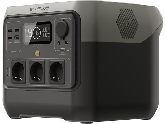 ECOFLOW RIVER 2 Pro (CH-Konform) - Powerstation (Dunkelgrau)