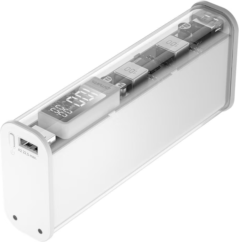 4SMARTS Lucid Block - Powerbank (Weiss)