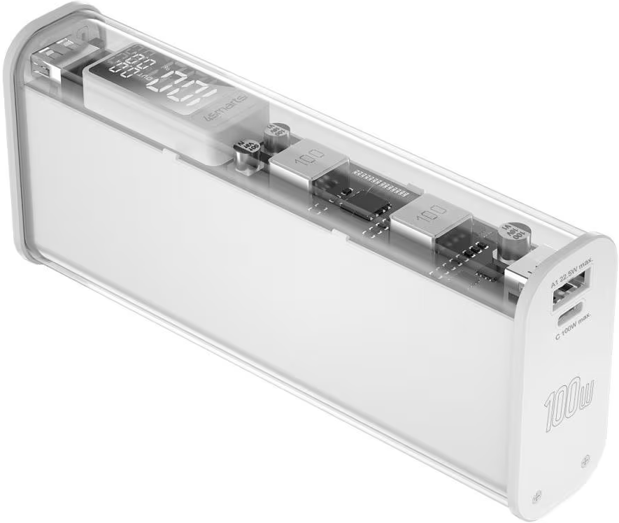 4SMARTS Lucid Block - Powerbank (Weiss)