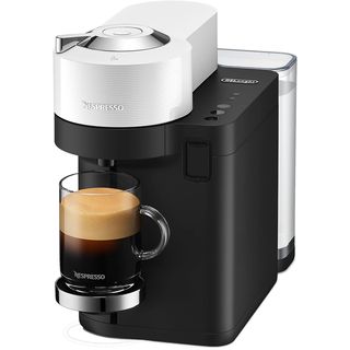 Cafetera de cápsulas - Nespresso® De'Longhi Vertuo Lattissima ENV300.W 1500W, 1.6 l, Calentamiento 30s, Blanco