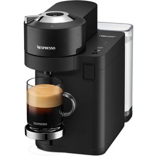 Cafetera de cápsulas - Nespresso® De'Longhi Vertuo Lattissima ENV300.B, 1500 W, 1.6 l, Calentamiento 30s, Negro
