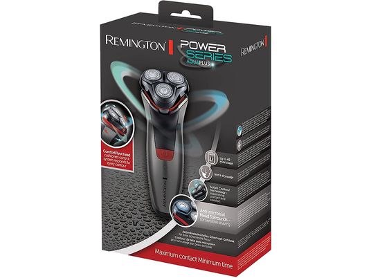 REMINGTON PR1350 Power Series Aqua Plus - Le rasoir (Noir/rouge/gris)