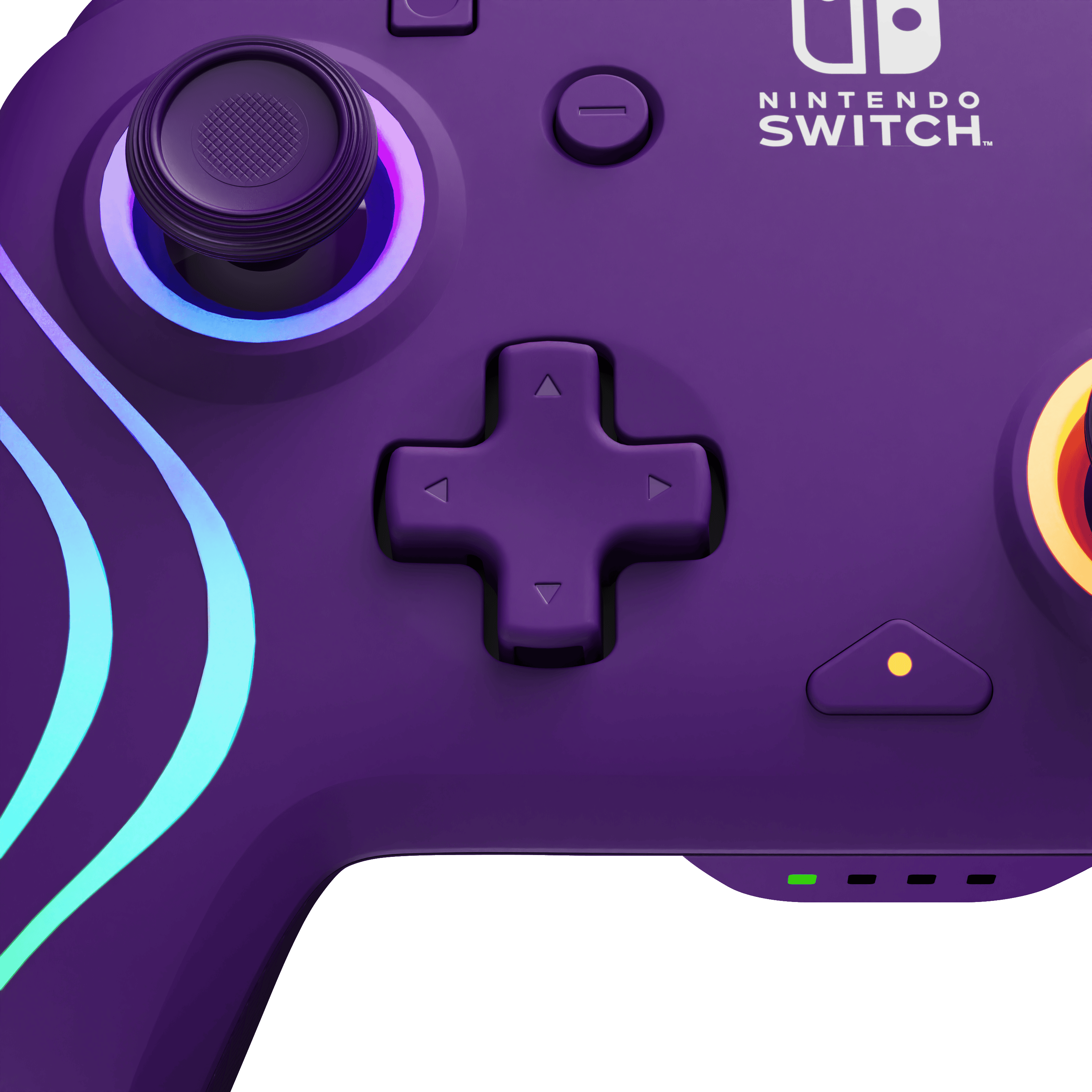 Thumbnail - PDP LLC AFTERGLOW WAVE WIRELESS Gaming Controller Lila für Nintendo Switch, Switch OLED