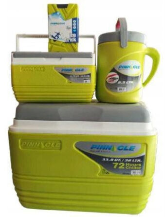 Lodówka turystyczna PINNACLE TPX-7013 GREEN Zestaw