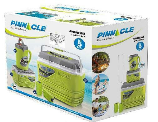 Lodówka turystyczna PINNACLE TPX-7013 GREEN Zestaw