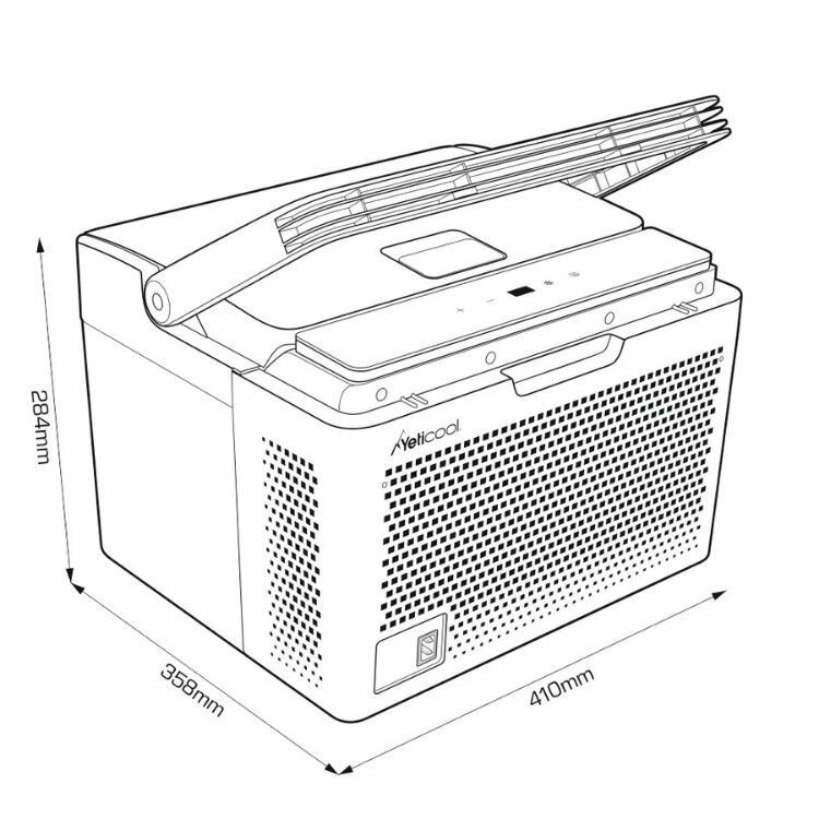 Lodówka turystyczna YETICOOL CX10