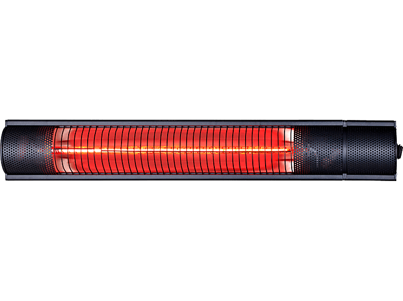Estufa eléctrica - OK OPH 206324 ES, 2000 W, Para Pared/Techo, IP55, Negro