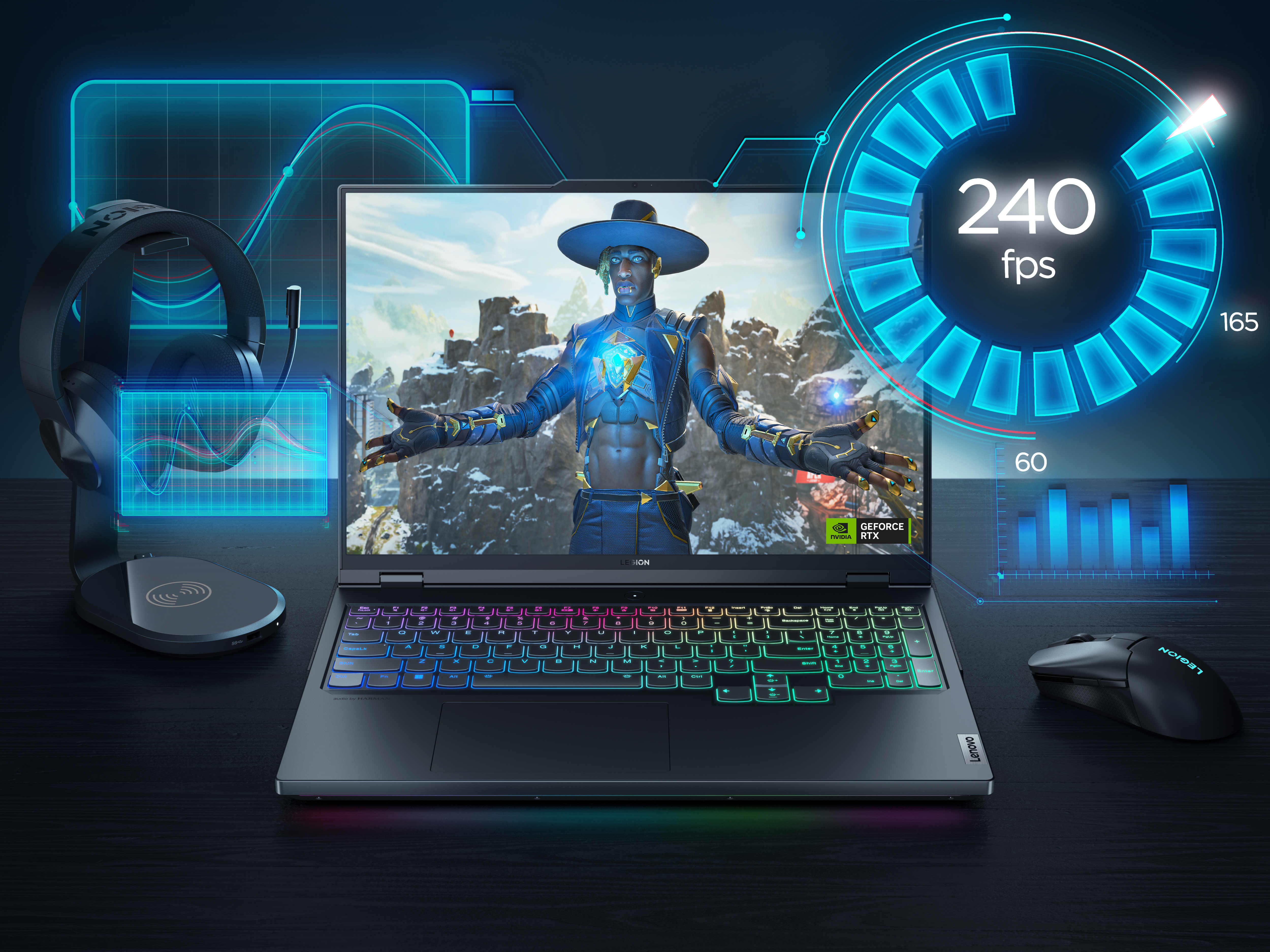 LENOVO Legion Pro 7 - 16 Zoll - AMD Ryzen™ 9 7945HX  - 32 GB - 1 TB - NVIDIA GeForce RTX™ 4090 - Windows 11 Home