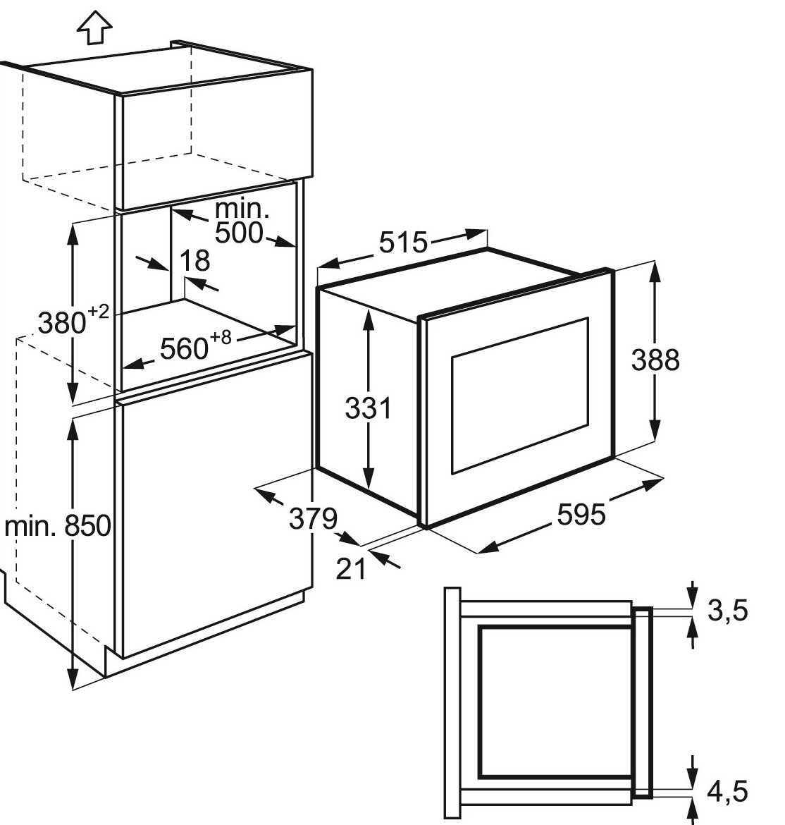 Kuchenka mikrofalowa AEG MSB2547D-M