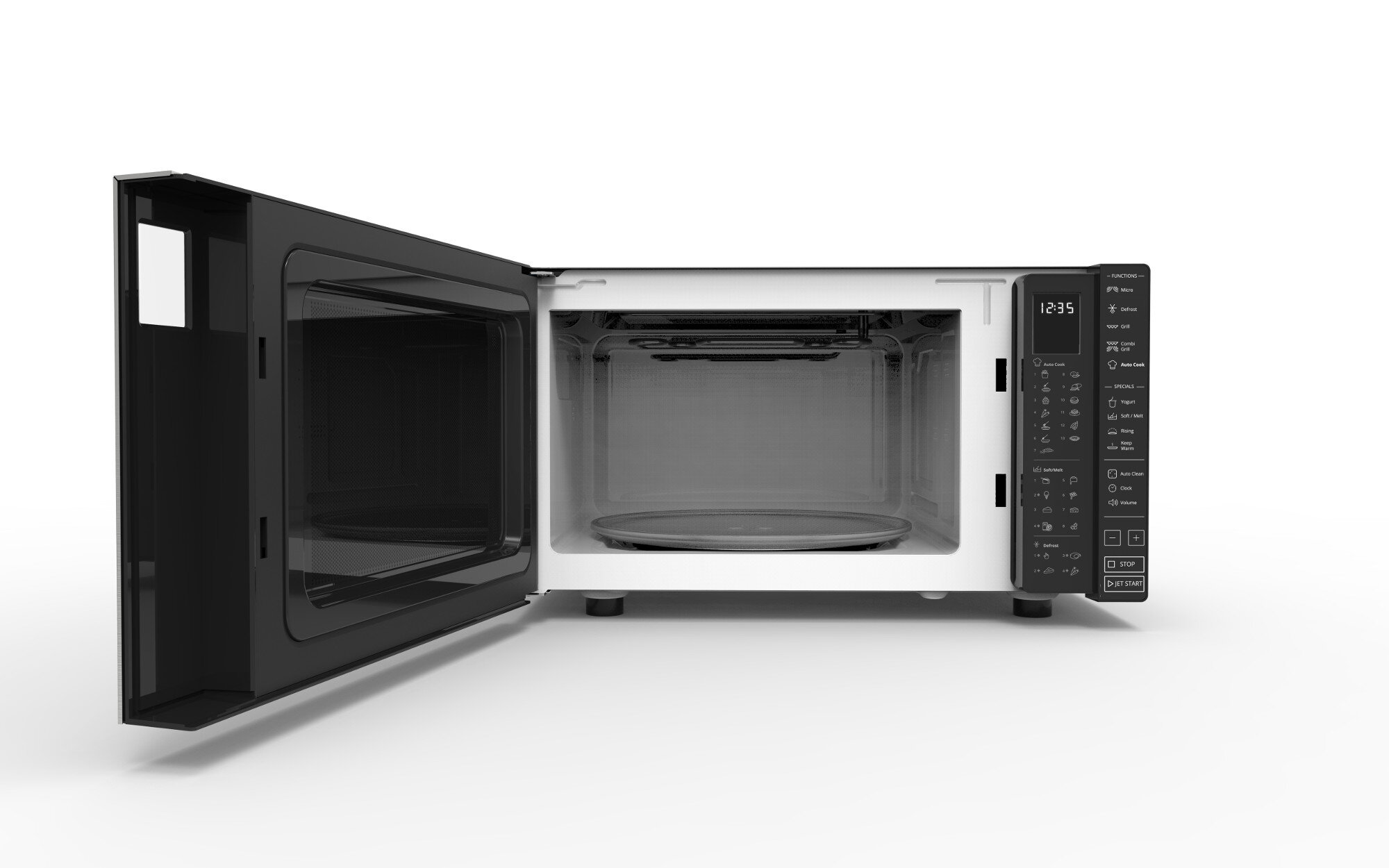 Kuchenka mikrofalowa WHIRLPOOL MWP303SB