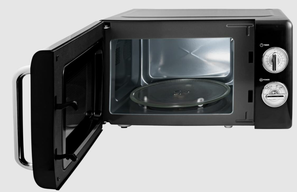 Kuchenka mikrofalowa OK. OMW 2021 BLACK RETRO