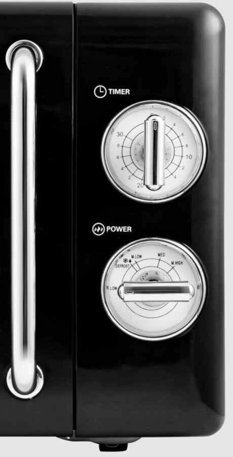 Kuchenka mikrofalowa OK. OMW 2021 BLACK RETRO