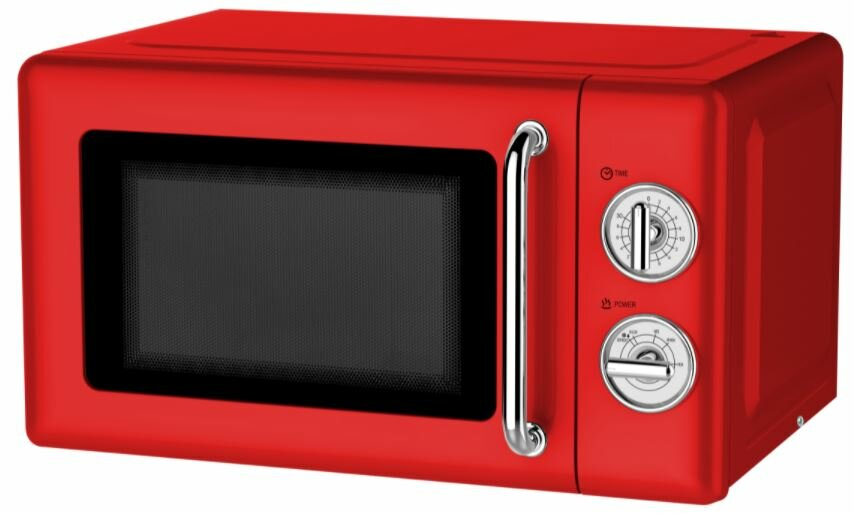 Kuchenka mikrofalowa OK. OMW 2021 RED RETRO