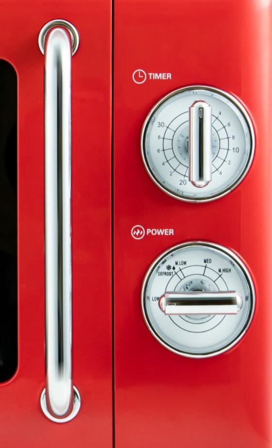 Kuchenka mikrofalowa OK. OMW 2021 RED RETRO