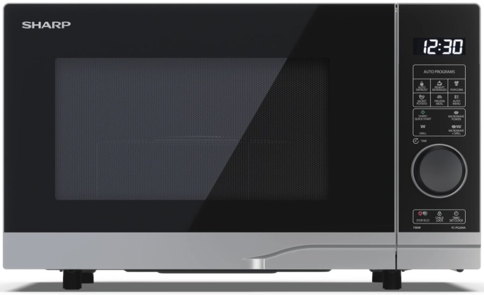 Kuchenka mikrofalowa SHARP YC-PG204AE-S 20l